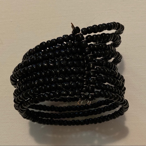 Seed Bead Cuff Bracelet - Picture 2 of 5